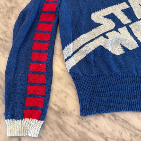 Star Wars Women’s Small Blue and Red Crew Neck Sweater - Picture 3 of 5